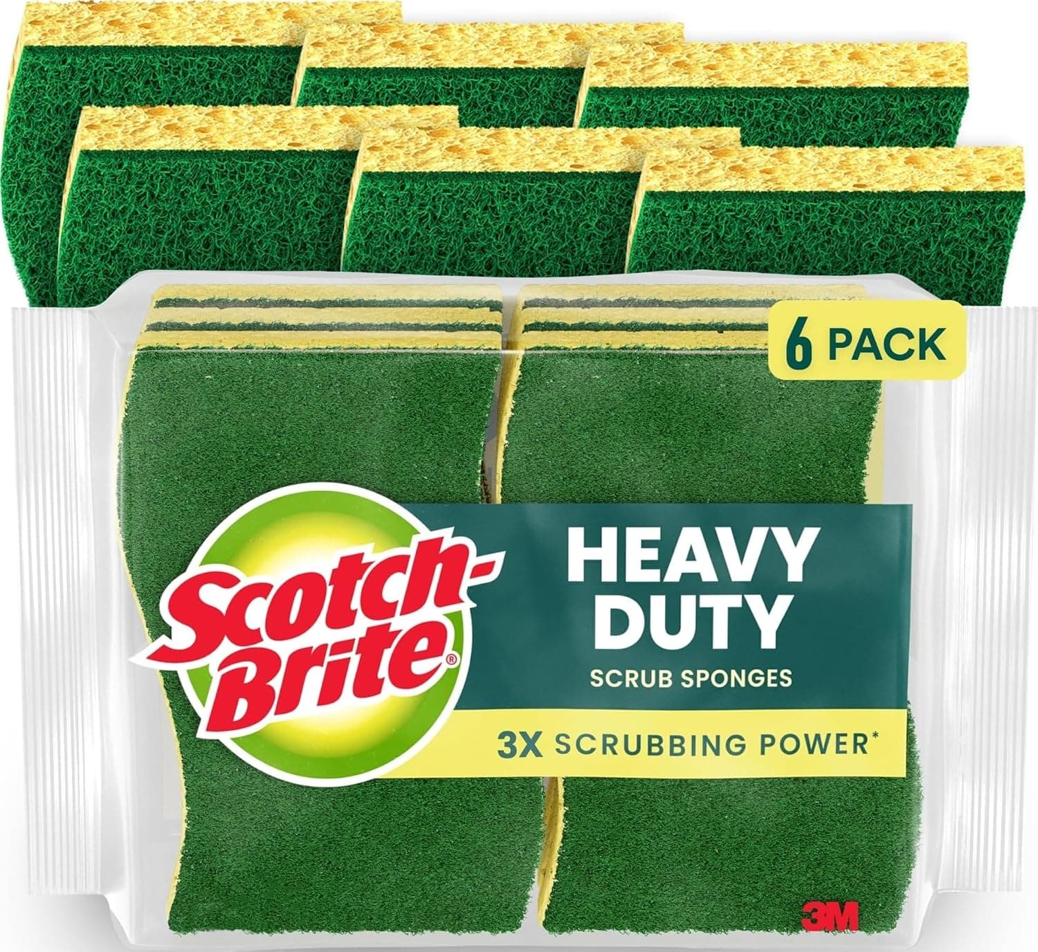 Scotch-Brite Sponges (6-pack)